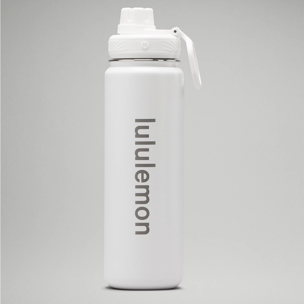 Lululemon Back To Life sport bottle white 24oz